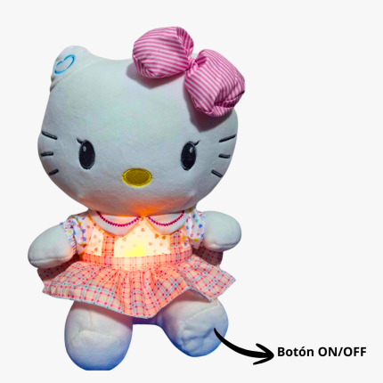 Peluche Hello Kitty 30cm efecto respiración