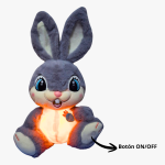 Peluche Conejitos  30 cm efecto respiración