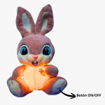 Peluche Conejitos  30 cm efecto respiración - Imagen 2