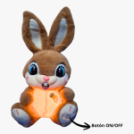 Peluche Conejitos  30 cm efecto respiración - Imagen 3
