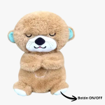 Peluche Nutrias  30 cm efecto respiración - Imagen 2