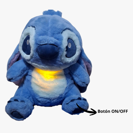 Stitch  felpa 50cm con respiración 1 Tiempo (incluye pilas)