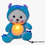 Peluche Oso tierno con Disfraz de Sullivan 70cm efecto respiración